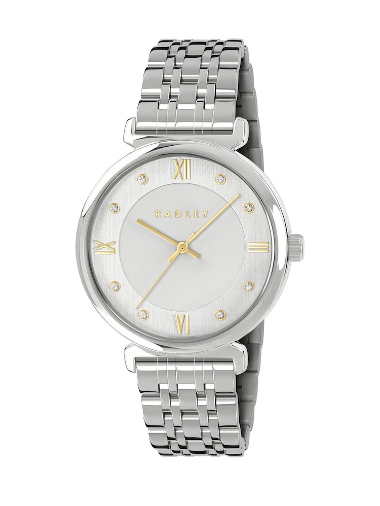 Radley Silver Tone 35mm T-bar Bracelet - Image 1 of 4