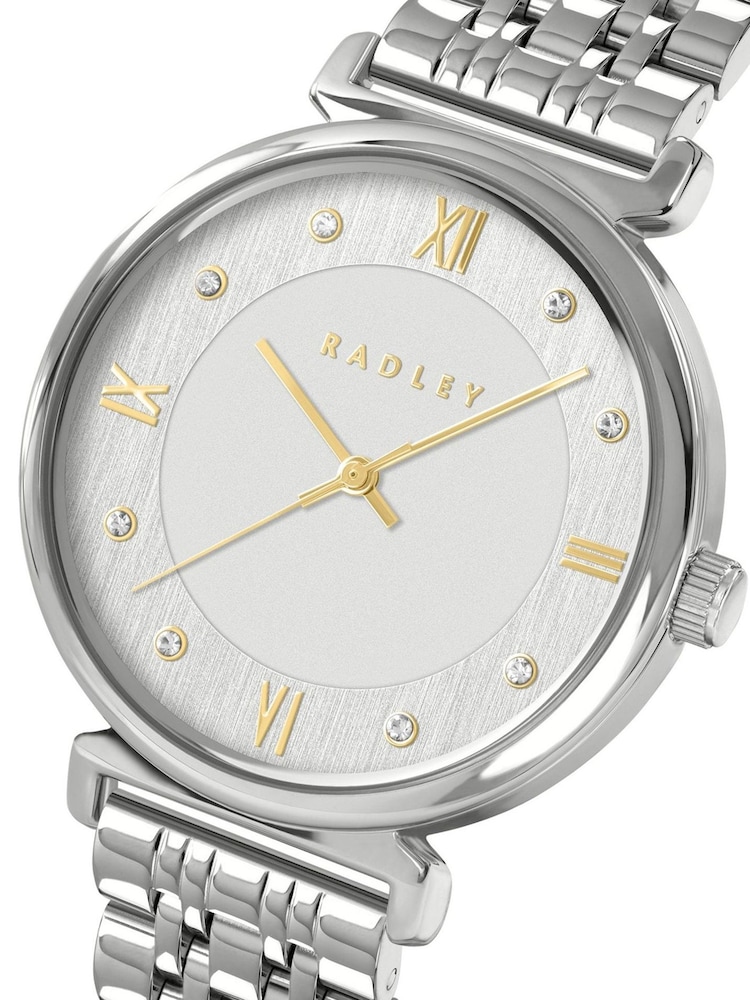 Radley Silver Tone 35mm T-bar Bracelet - Image 2 of 4