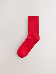Bright Red/Blue/Orange Sports Socks 4 Pack - Image 6 of 7