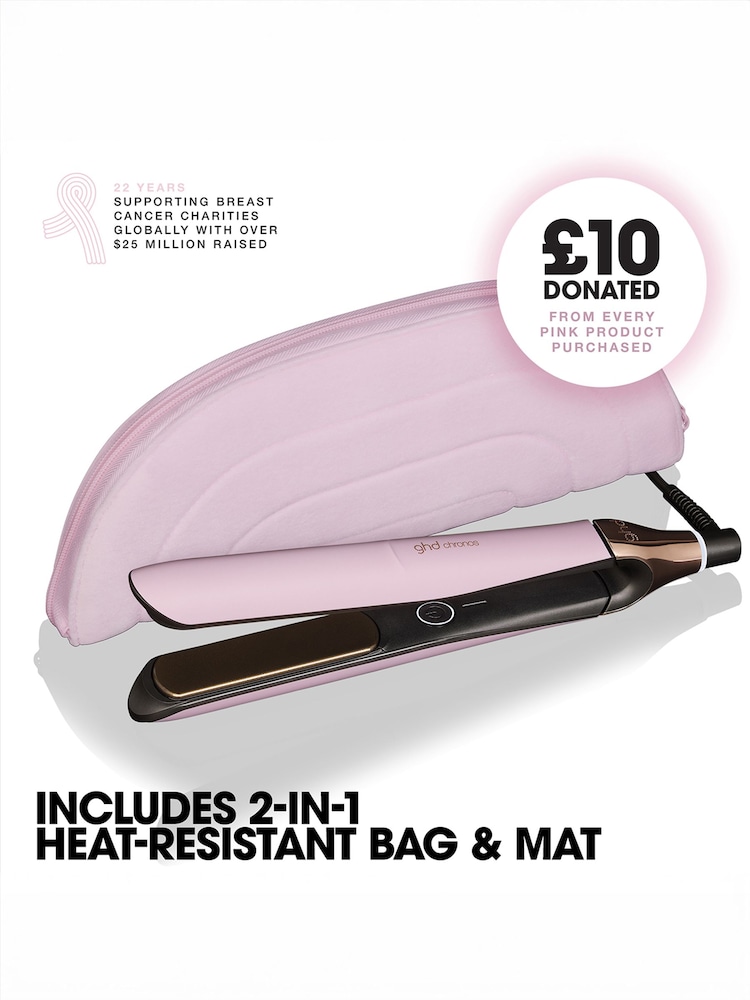ghd Pink Sorbet Chronos Charity Limited Edition Hair Straightener - Image 2 of 4