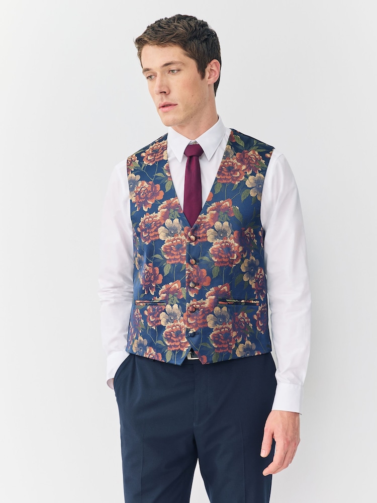 Azul marino - Design Waistcoat - Imagen 1 de 5