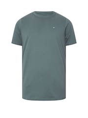BadRhino Big & Tall Brown Plain 100% Cotton T-Shirts 3 Pack - Image 8 of 9