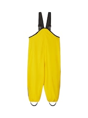 Reima Yellow Lammikko Waterproof Rain Puddlesuit Dungaree - Image 4 of 8