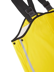 Reima Yellow Lammikko Waterproof Rain Puddlesuit Dungaree - Image 6 of 8