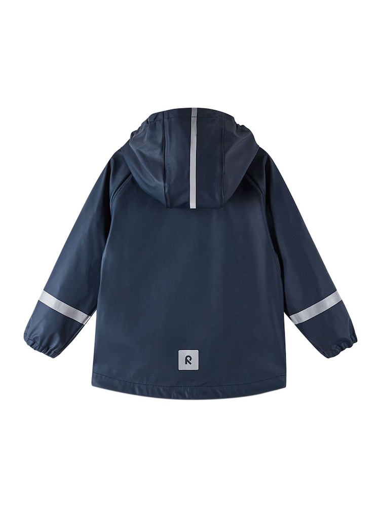 Reima Blue Waterproof Raincoat Lampi - Image 2 of 6