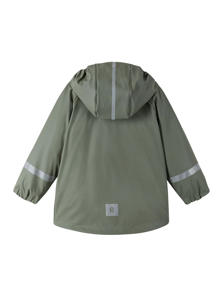Reima Green Waterproof Raincoat Lampi - Image 2 of 6