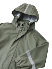 Reima Green Waterproof Raincoat Lampi - Image 3 of 6