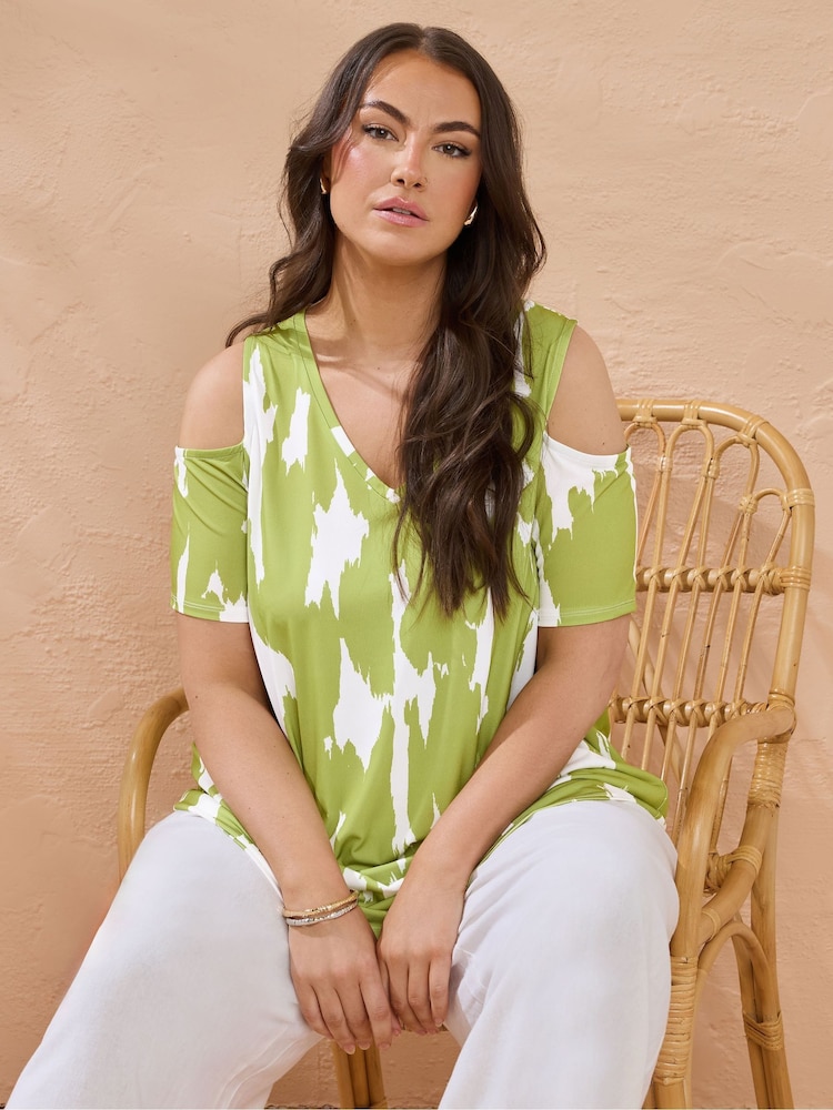 Evans ITY Cold Shoulder Top - Image 1 of 5