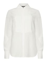 Star by Julien MacDonald White Pintuck Blouse - Image 1 of 1