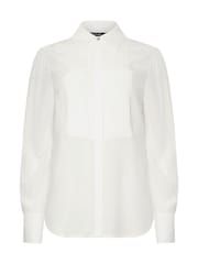 Star by Julien MacDonald White Pintuck Blouse - Image 6 of 6