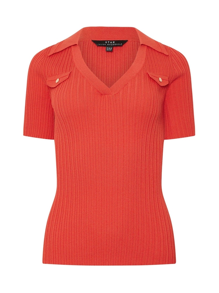 Blusa de bolso de malha Star by Julien MacDonald - Imagem 1 de 1