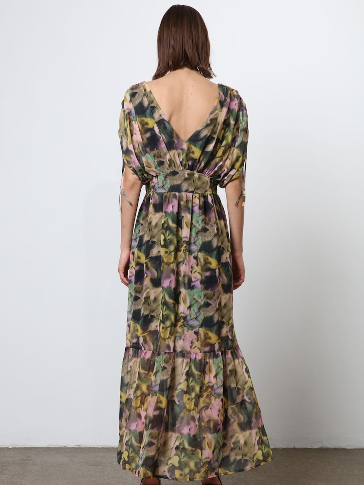 brown sleeveless maxi dress Exclusive Brown Sleeveless Maxi Dress