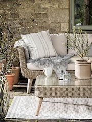 Cotswold Company 4 Piece Natural Ashcroft Garden Lounge Set - Image 2 of 4