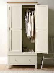 Cotswold Company Classic Cream Simply Cotswold Double Wardrobe - Image 1 of 9