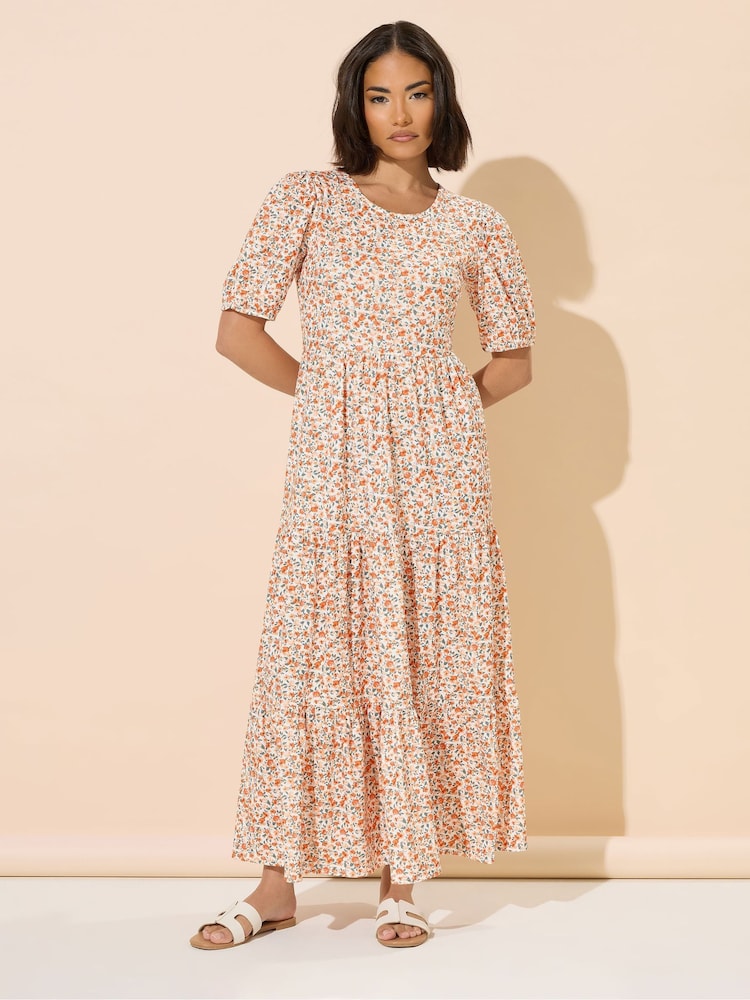 PixieGirl Petite Tiered Midaxi Vestido - Imagen 1 de 5