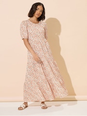 PixieGirl Petite Tiered Midaxi Vestido - Imagen 2 de 5
