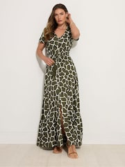 Long Tall Sally Green Tie Waist Maxi Dress - Image 1 of 5