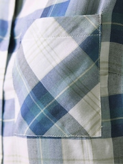 M&Co Blue Check Shirt - Image 3 of 4