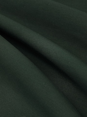 Reiss Dark Sage Green Bradley Interlock-Jersey Crew-Neck T-Shirt - Image 6 of 6