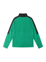 Reima Green Fleece Colourblock Quarter Zip Sweater Laduille - Image 2 of 6