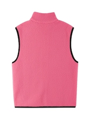 Reima Pink Fleece Gilet Turkis - Image 2 of 4