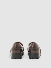 Reiss Burgundy Athena Shoes - Image 3 of 4