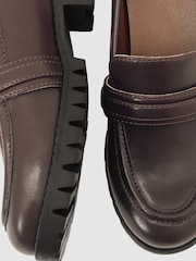 Reiss Burgundy Athena Shoes - Image 4 of 4