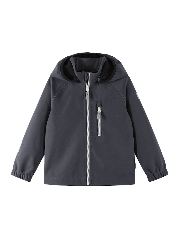 Reima Black Waterproof Softshell Jacket Vantti - Image 1 of 6