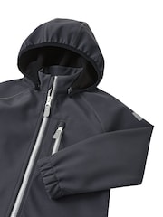 Reima Black Waterproof Softshell Jacket Vantti - Image 4 of 6