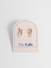 Estella Bartlett Detachable Link Hoops Earrings - Image 2 of 3