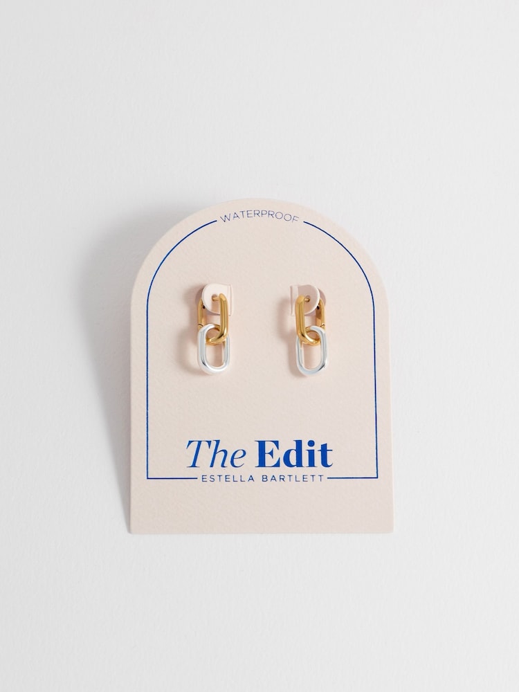 Estella Bartlett Detachable Link Hoops Earrings - Image 2 of 3