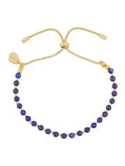 Estella Bartlett Gold Tone Wellness Lapis Lazuli Amelia Bracelet - Image 1 of 3
