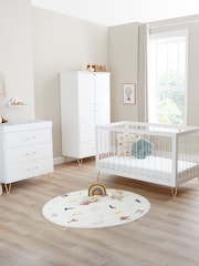 Babymore Acrylic Kimi XL Acrylic 3 Piece Nursery Furniture Set - Image 1 of 5