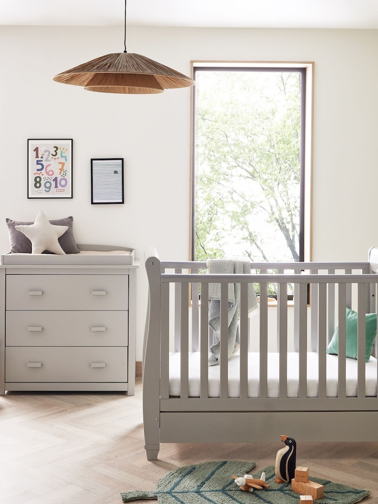 Babymore Grey Eva Furniture Set - Image 2 of 5