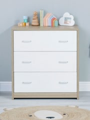 Babymore Oak White Luno Veni Chest Changer - Image 3 of 3