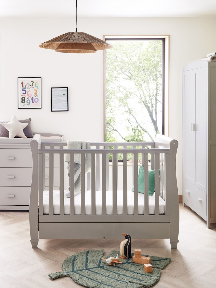 Babymore 3 Piece Grey Eva Furniture Set - Image 2 of 5