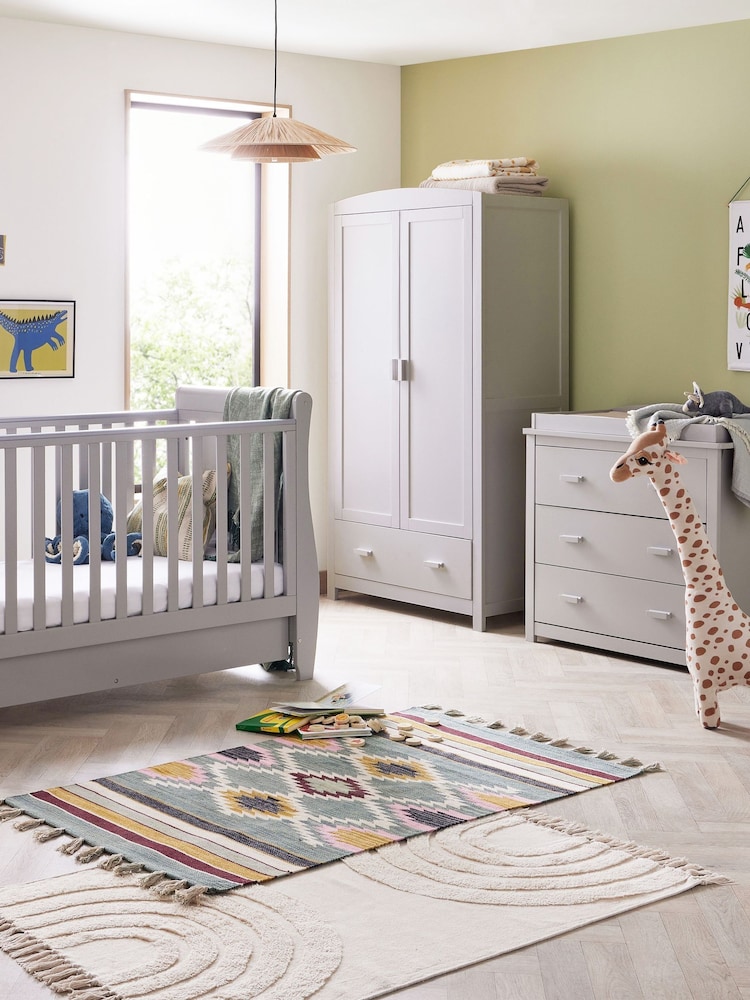 Babymore Grey Stella 3 Piece Furniture Set - Image 1 of 6