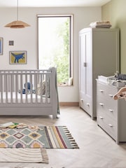 Babymore Grey Stella 3 Piece Furniture Set - Image 2 of 6