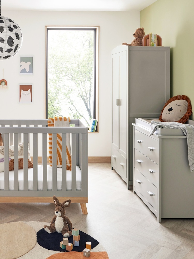 Babymore Grey Mona Mini 3 Piece Universal Furniture Set - Image 2 of 6