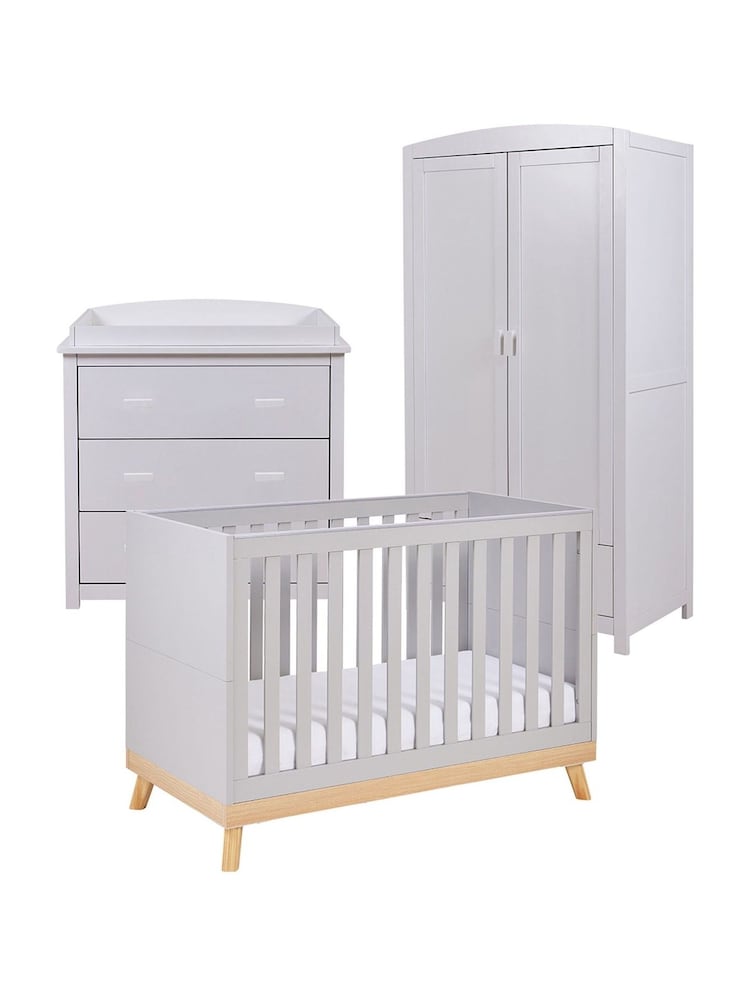 Babymore Grey Mona Mini 3 Piece Universal Furniture Set - Image 6 of 6
