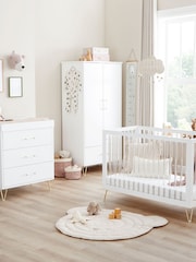 Babymore 3 Piece Acrylic Kimi Acrylic Nursery Furniture Set - Image 1 of 4