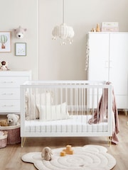 Babymore 3 Piece Acrylic Kimi Acrylic Nursery Furniture Set - Image 2 of 4