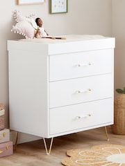 Babymore 3 Piece Acrylic Kimi Acrylic Nursery Furniture Set - Image 3 of 4