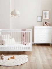 Babymore Acrylic Kimi Nursery Furniture Set 2 Piece - Image 2 of 4