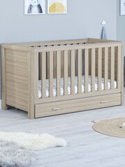 Babymore Brown Luno 3 Piece Furniture Set with Drawer - Image 3 of 6