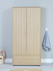 Babymore Brown Luno 3 Piece Furniture Set with Drawer - Image 5 of 6