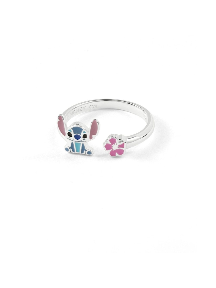 Peers Hardy Silver Tone Sterling Stitch and Flower Toe Ring - Image 2 of 3