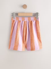Lilac Purple Pull On Shorts (3-16yrs) - Image 2 of 4