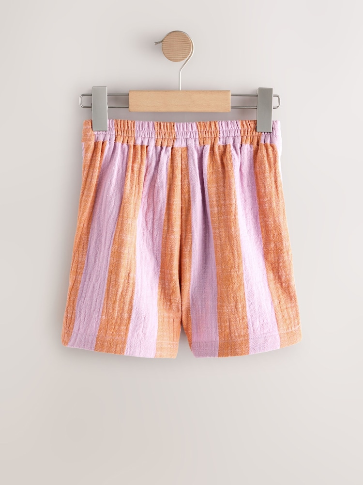 Lilac Purple Pull On Shorts (3-16yrs) - Image 2 of 4