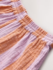 Lilac Purple Pull On Shorts (3-16yrs) - Image 3 of 4